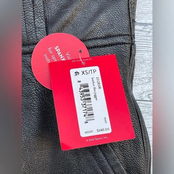 Spanx Leather Like Joggers size XS - Picture 8 of 13